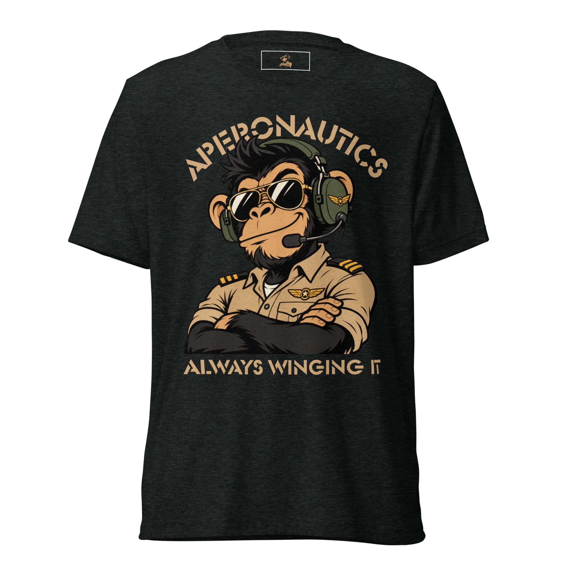 Always Winging It - Tri-Blend Tee | Aperonautics