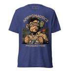 Probably Fine — Funny Pilot Tri-Blend Tee | Aperonautics